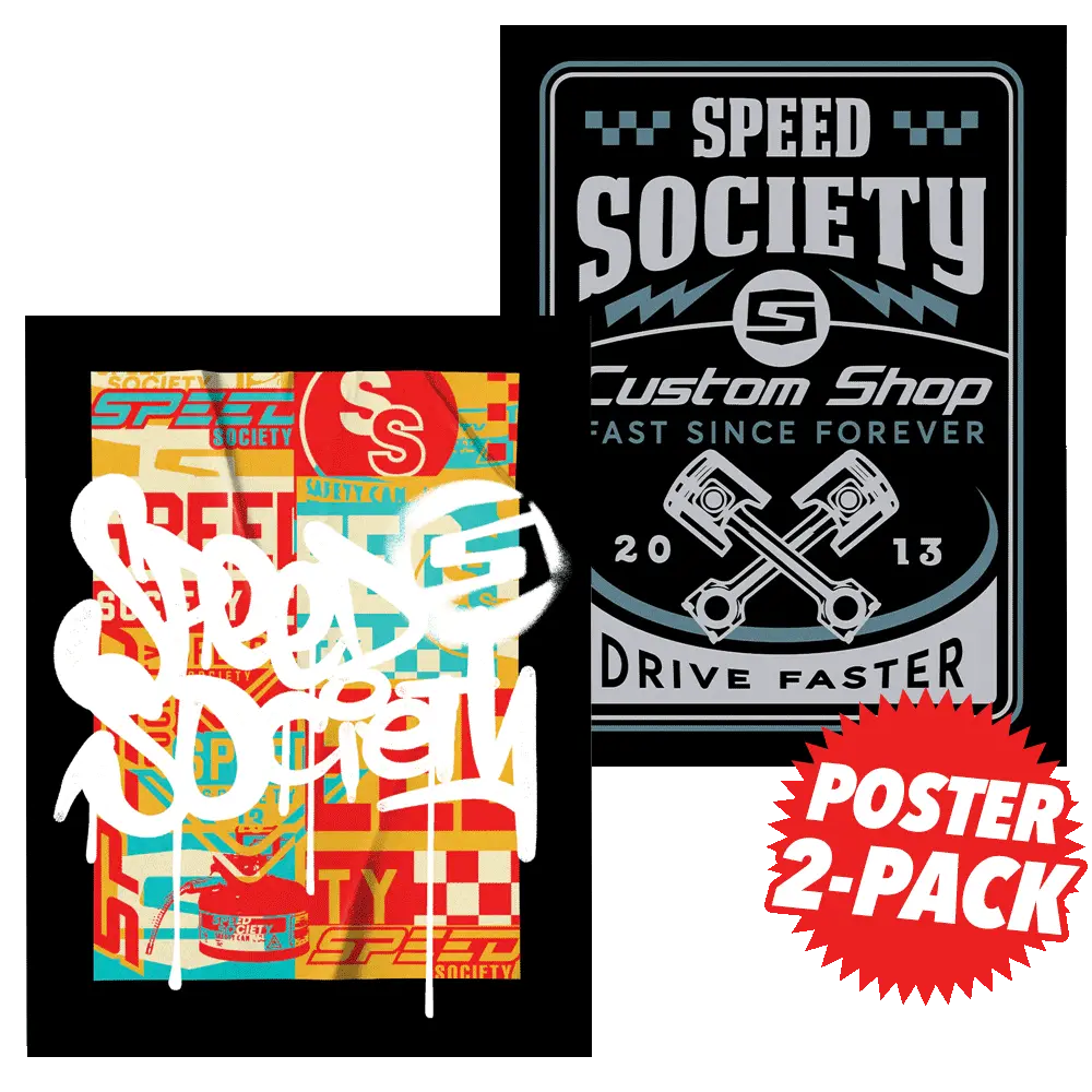 Paste Up X Custom Shop Poster Collection (2 Pack)