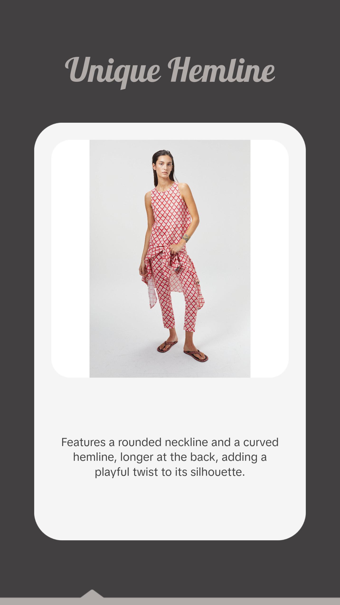 Yves Linen Top - Tangier