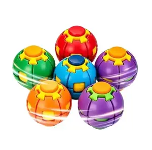 Fidget Ball, Fidget Spinner Ball, Hand Fidget Toy, Sensory Fidget Toy, Pocket Fidget, Desk Fidget Toy, Mini Fidget GadgetStress Relief, Anti-Anxiety, ADHD Fidget Toy, Autism Sensory Toy, Quiet Fidget for Classroom, Anti-Stress Hand Toy