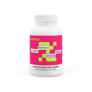 Zenolyte Multivitamin for Women Supplement Capsules-Daily Energy, Immune & Heart Support – Boosts Metabolism, Bone & Brain Health – Complete Vitamins & Minerals – Non-GMO, Vegan Capsules