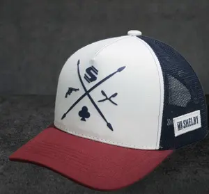 Trucker Hat Snapback Cap Mesh Back Baseball Cap Adjustable Unisex Breathable Outdoor Streetwear Casual Hat Lightweight Summer Cap