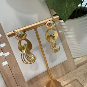 Spanish Gold Plated Earrings  Elegant & Timeless