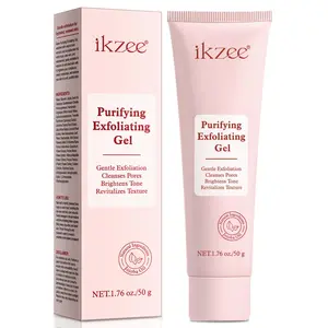 Purifying Exfoliating Gel, Gentle Exfoliation Gel, Deep Cleansing Pores, Brightens Skin, Removes Dead Skin and Excess Oil, Cosmetic