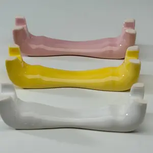 HoldMeDry Toothbrush Holder White Ceramic Eco Friendly Travel Friendly Family Friendly Secure Design Compact & Lightweight