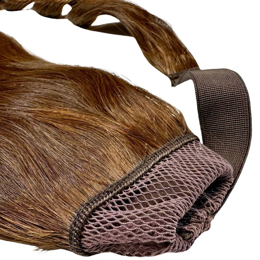 Dark Brown Ponytail Haircare Attachment