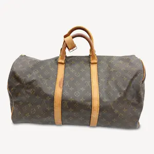 Pre-owned Louis Vuitton Louis Vuitton Travel Bags Monogram Keepall 50