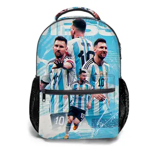 messi--Backpacks for Girls, Cute School Backpack for Girls Boys, Aesthetic Bookbag for Teens, Lightweight Classic Backpack for Travel, Work, Picnic A-93