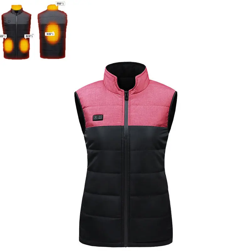 Dual control four zone pink black