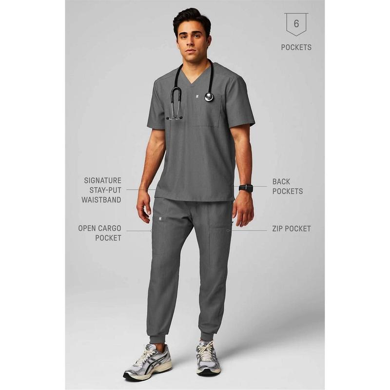 Fabletics Men's All-Shift 5-Pocket Scrub Jogger