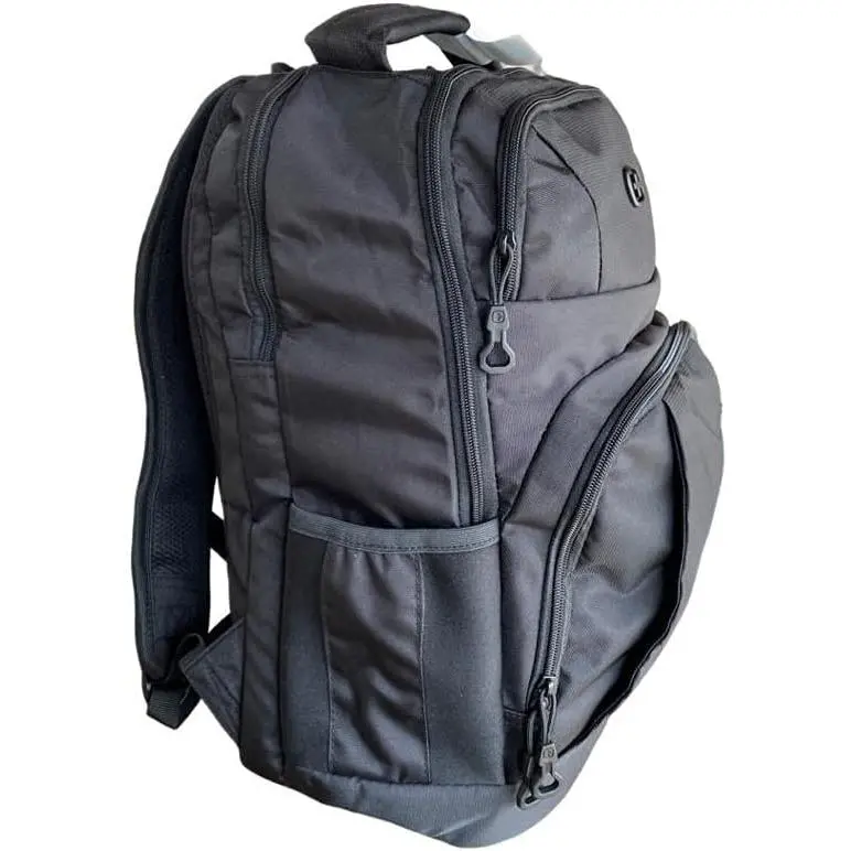 SWISSGEAR Durable Men's and Women's Laptop Backpack - Black