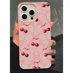 Sweet Heritage: Classic Pink Monogram x Cherry Bows Case