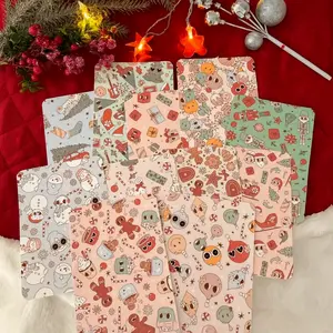 Groovy Christmas Kindle Inserts - Cardstock for Clear Case Covers Colorsoft Oasis Paperwhite, Gifts for Readers, Reading Accessories, Book Lover, Festive Decor for E-readers