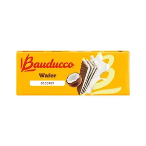 Bauducco Coconut Wafers - Crispy Wafer Cookies With 3 Delicious, Indulgent Decadent Layers of Coconut Flavored Cream - Delicious Sweet Snack or Desert - 5.0oz (Pack of 1)