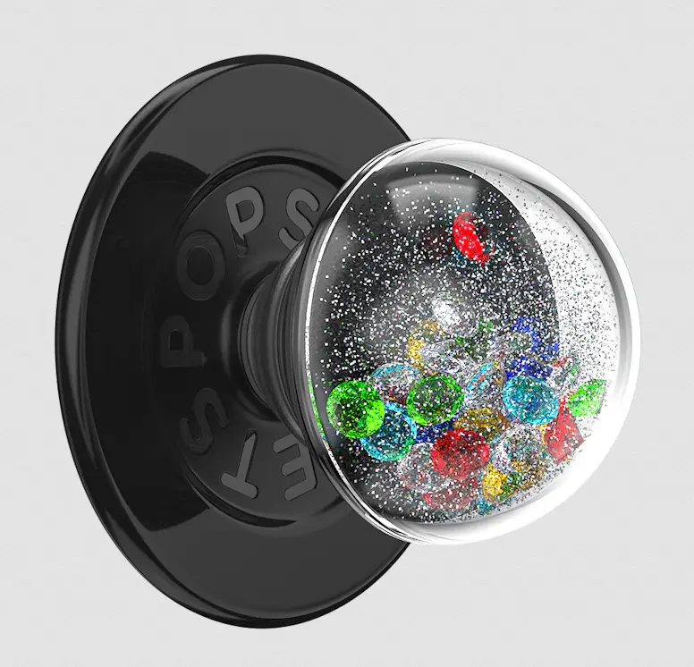 popsockets Tidepool Globe Rainbow Jackpot  MagSafe PopGrip