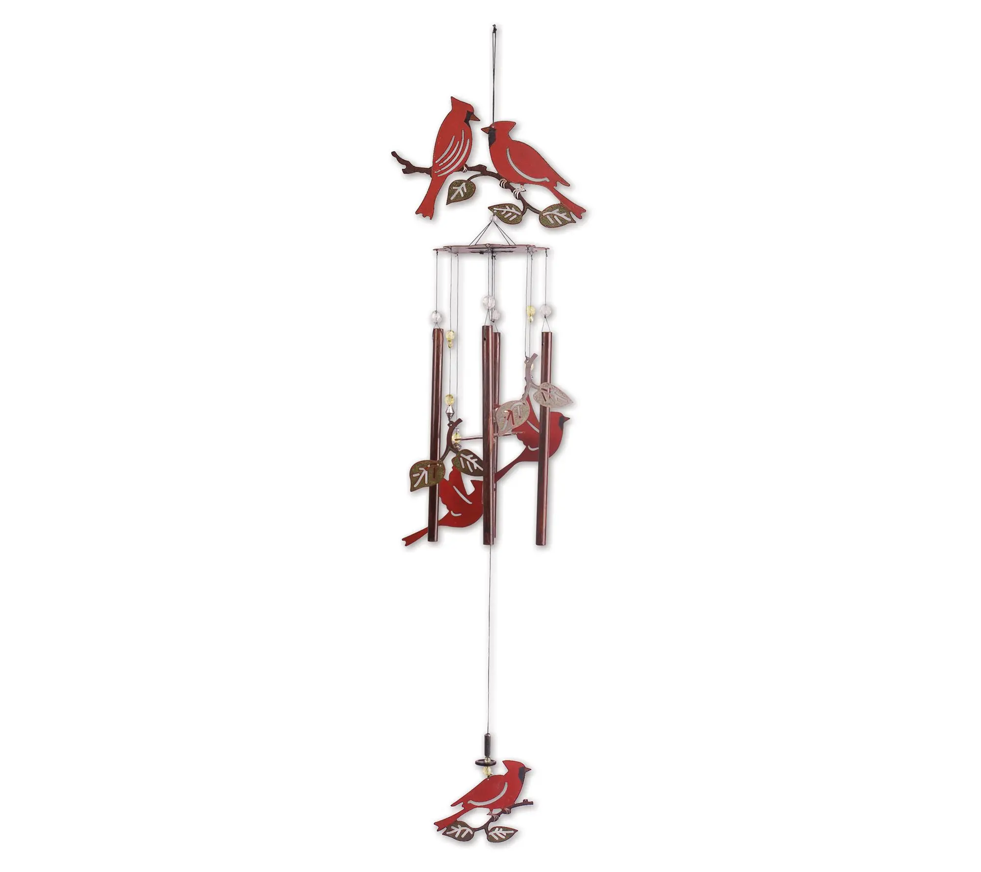 Sunset Vista Designs Nesting Cardinals 36" Windchime