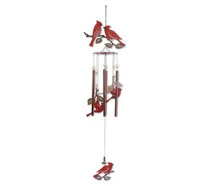 Sunset Vista Designs Nesting Cardinals 36" Windchime