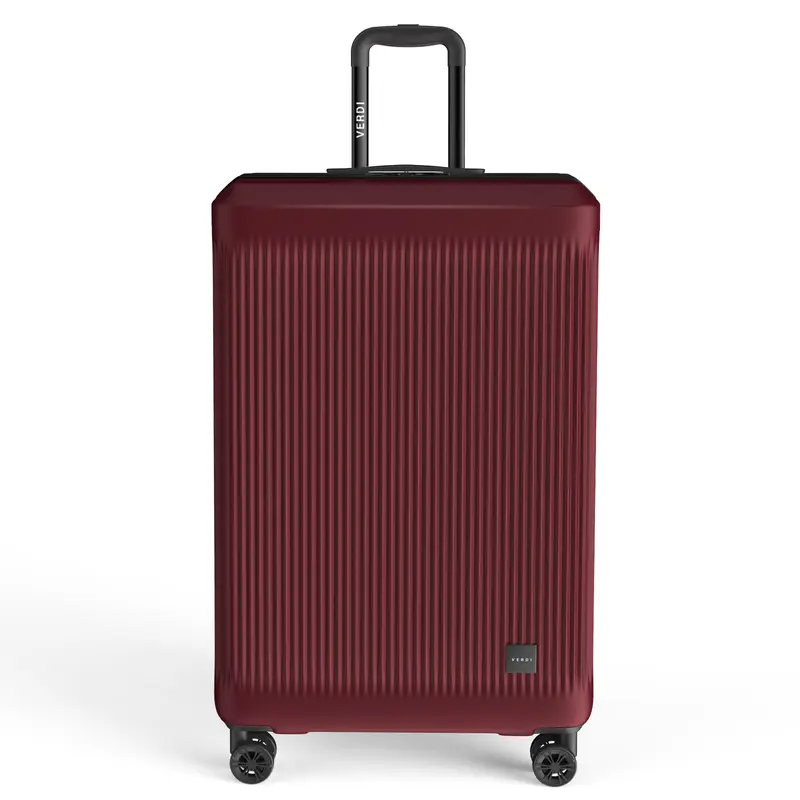 Verdi Luggage 24 Inch Checked - Expandable, Bottom Grip Design