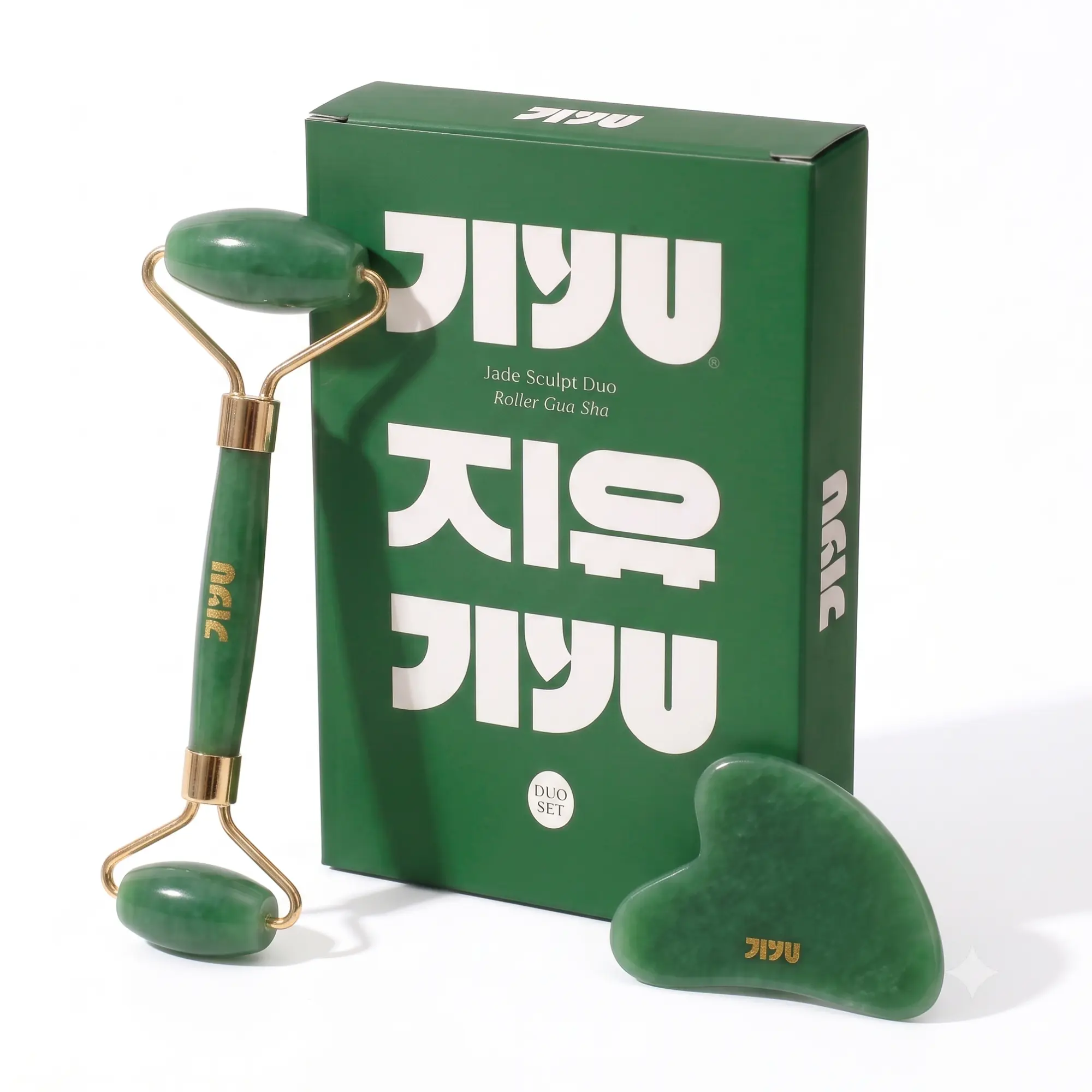 JIYU Gua Sha + Face Roller Set JIYU Gua Sha + Face Roller Set