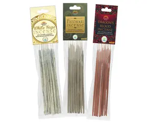 Natural Resin Rolled Incense Sticks 3 Pack