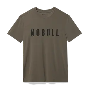 NOBULL Men's  Tee in Dark Fallen Rock