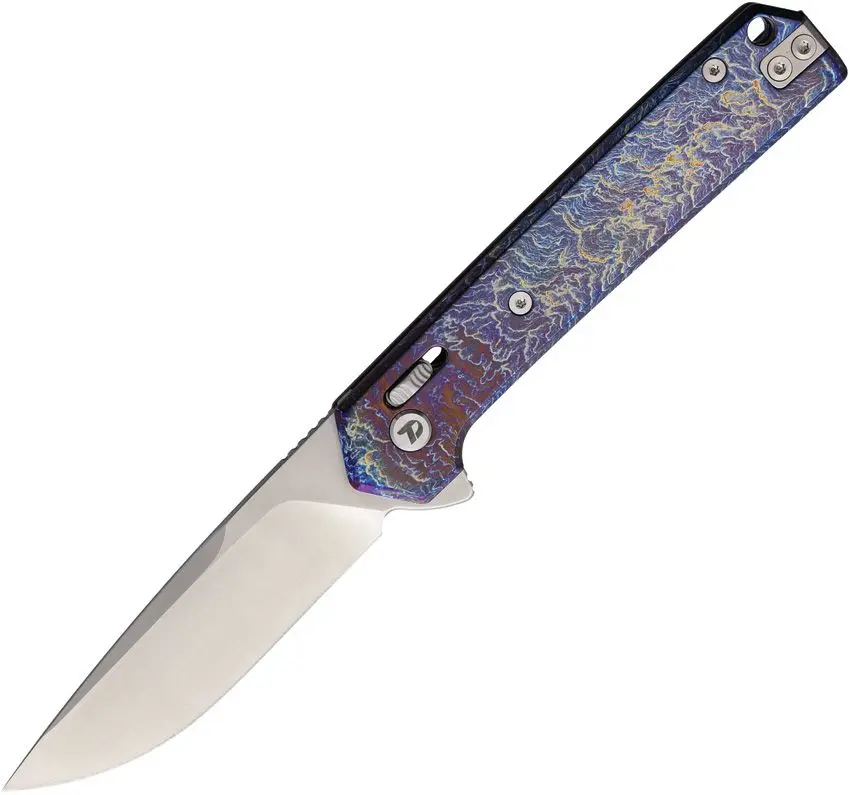 Dreamtech VG10 Titanium Crossbar Lock Pocket Knife D4032TF