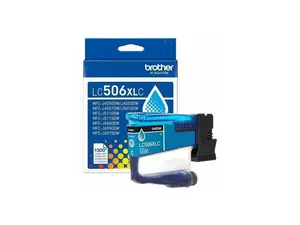 Brother Genuine LC506XLC High Yield Cyan Ink Cartridge Brother Genuine LC506XLC High Yield Cyan Ink Cartridge