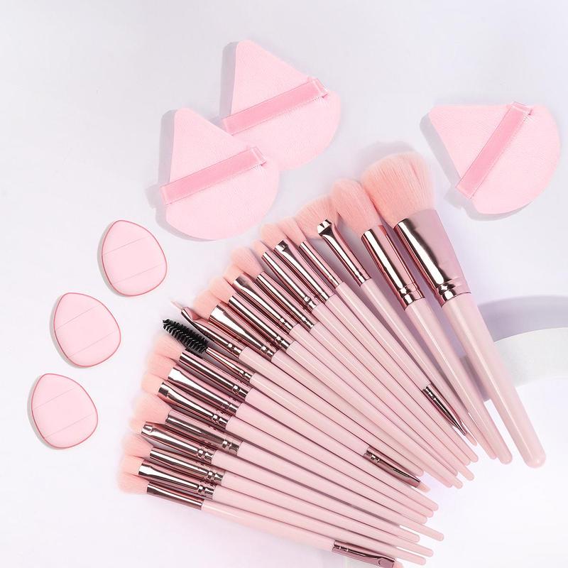 Foundation Makeup Tool Set, Including 20pcs Versatile Soft Makeup ...