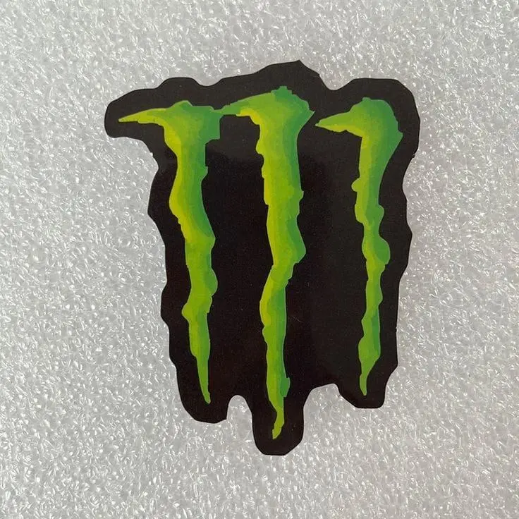 Monster Sticker - Claw Drink Decal Set for Dirt Bikes and Monster Trucks