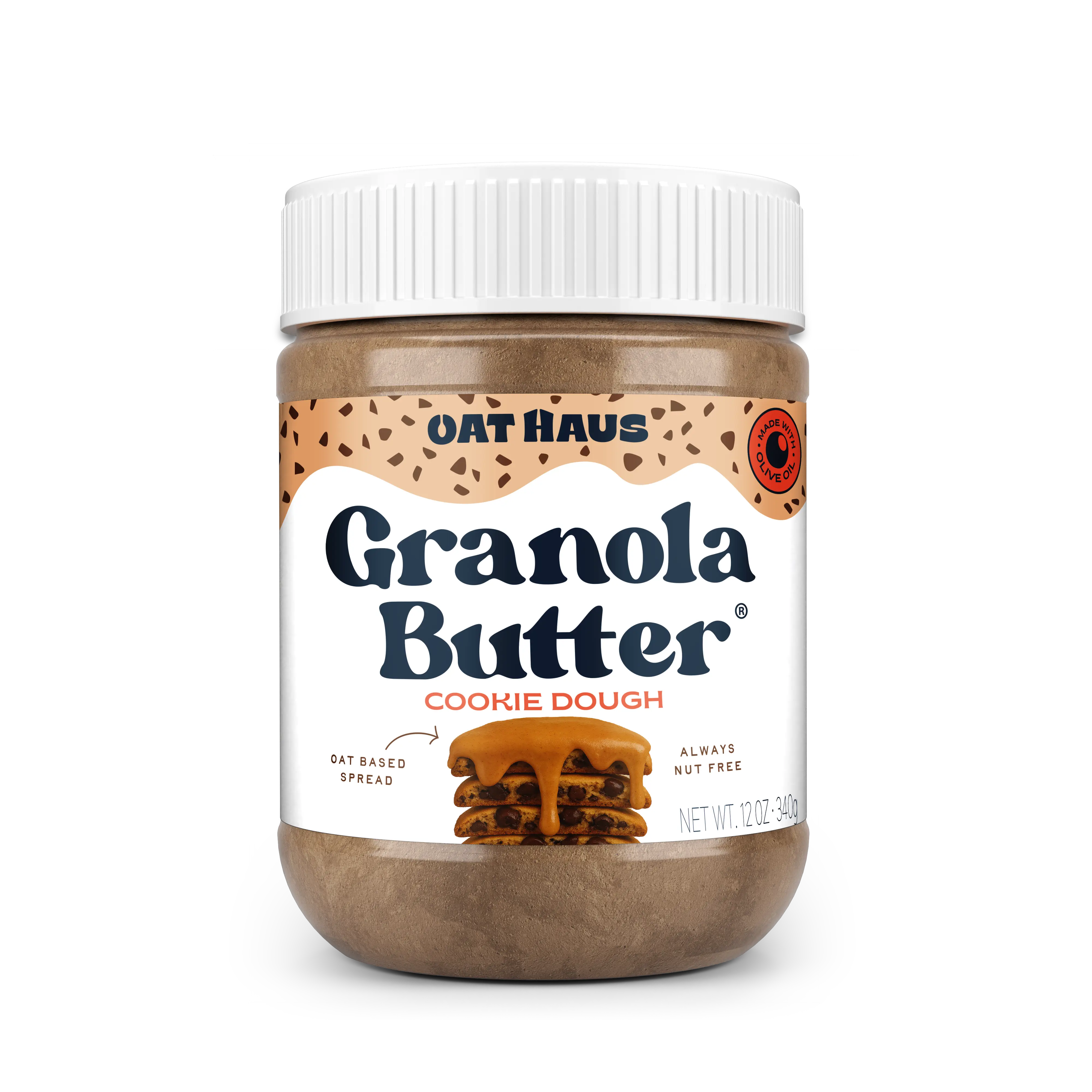 Cookie Dough Granola Butter - The World's First Oat Based Spread