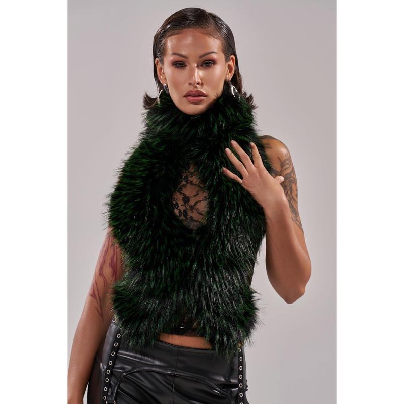 FEEL ME BABY FUR BLOUSE