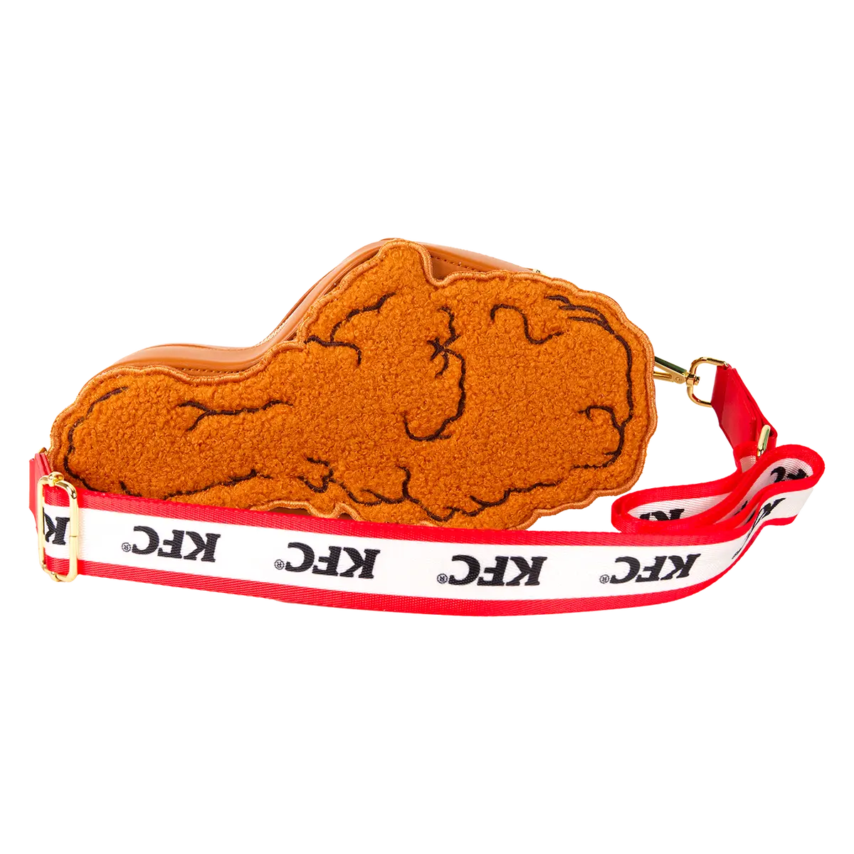KFC Drumstick Sherpa Crossbody Bag