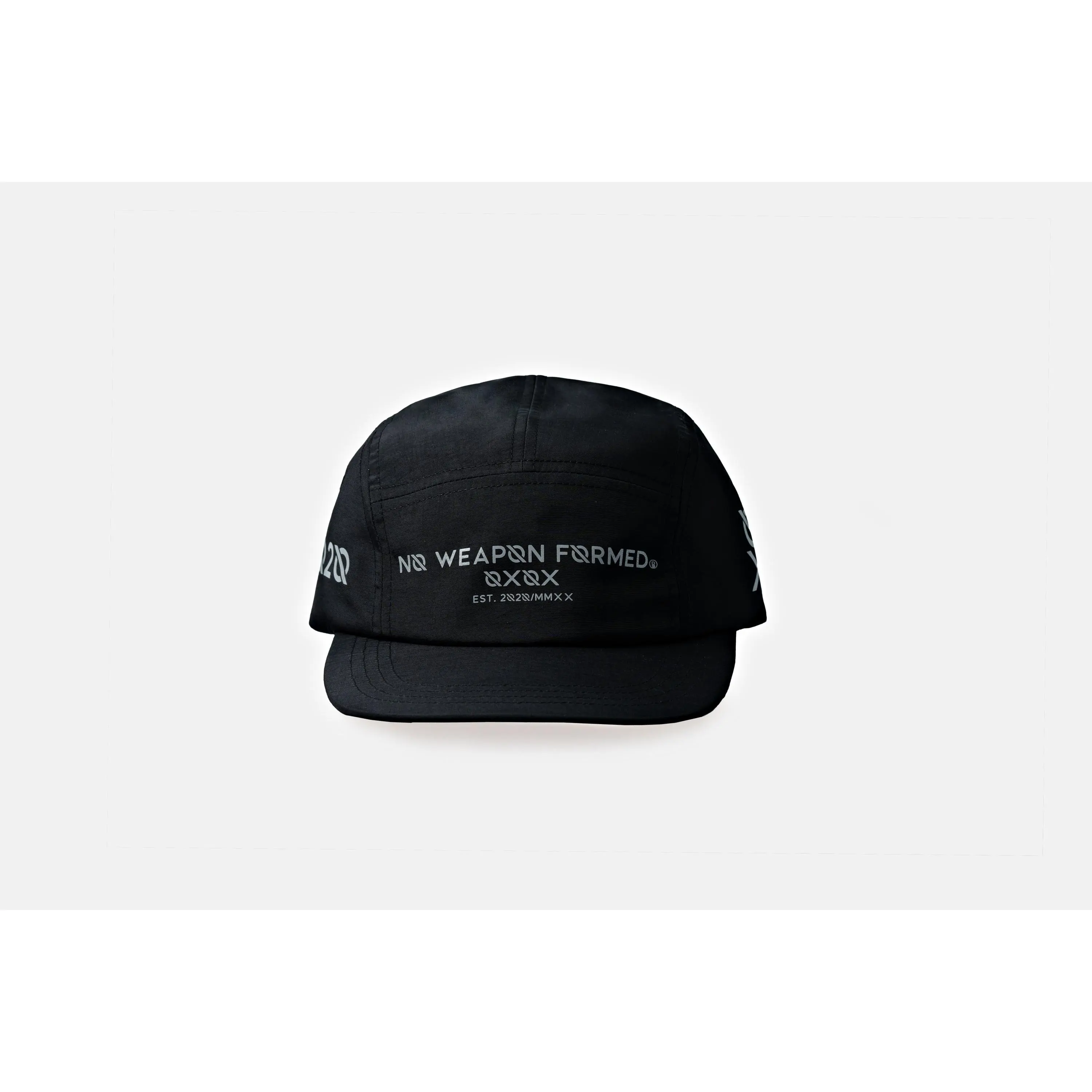 Black 3M Reflective No Weapon Branded Hat - No Weapon Formed Collection