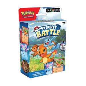 Pokemon My First Battle Charmander and Squirtle