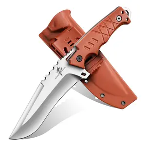 Purple Dragon Outdoor Knife with Sheath -Knife for Outdoor Craft -  Gift for Men