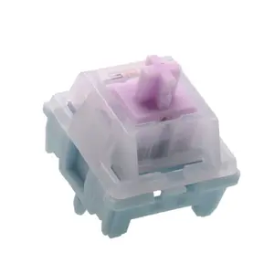 Jinsha 40g Silent Tactile Switches - Pre-Lubricated, 5-Pin Hot-Swappable, POM+TPE Hybrid Stem (HMX) for MX Mechanical Keyboards