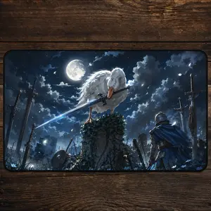 Epic Goose MTG Playmat One Silly Goose TCG Playmat MTG Token Anime Desk Mat Custom Playmat Mousepad DnD mtg Accessories Playmate