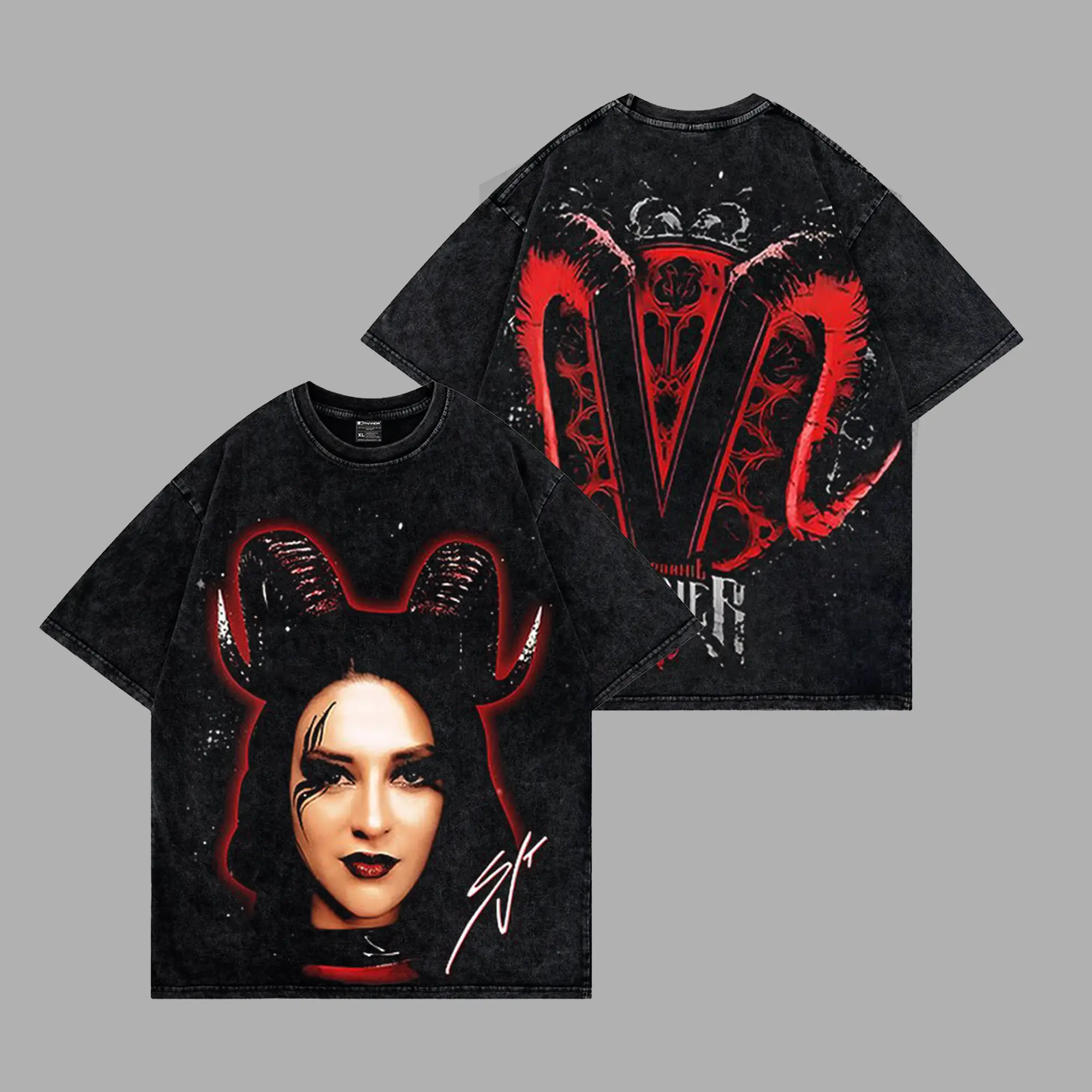 Stephanie Vaquer La Primera V2 Premium Acid Washed 100% Cotton T-Shirt, WWE Women’s World Champion Tee, South American Trailblazer Graphic T-Shirt, Latina Warrior Graphic Shirt, Wrestling Fan Merch for True Fans