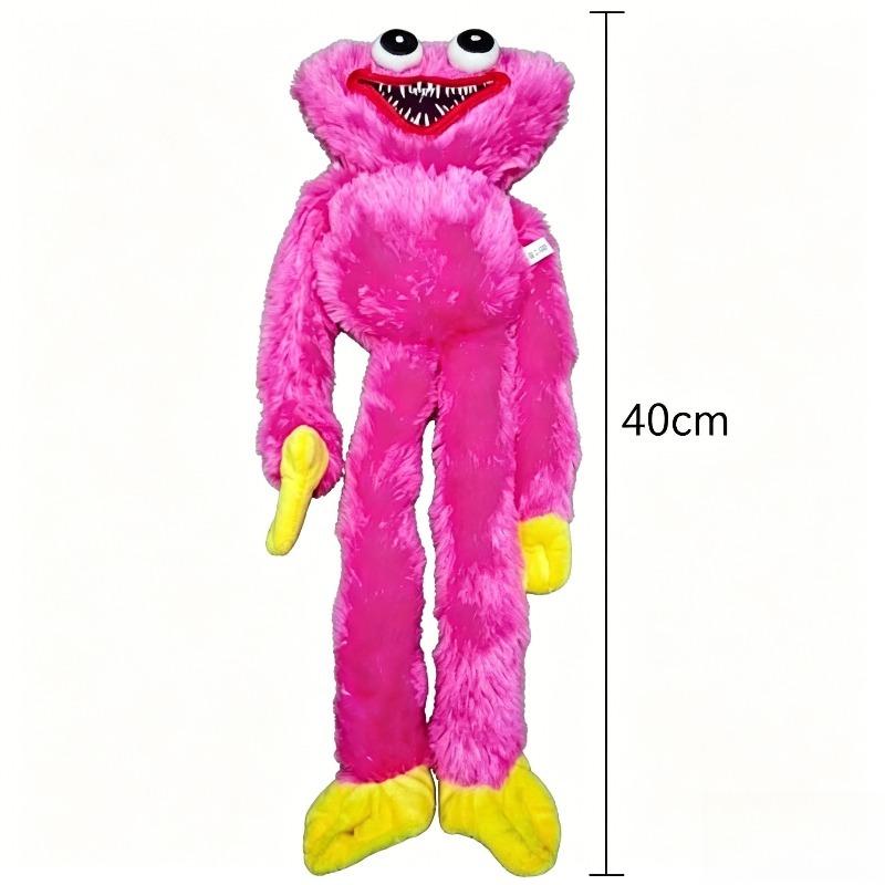40cm Huggy Wuggy & Kissy Missy Plush Set Poppy Playtime Stuffed Monster Dolls Collectible Gift for Kids