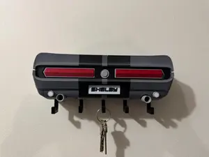 Shelby Mustang Inspired Key Holder - Classic Car Charm, Functional Storage, Versatile for Car Enthusiasts & Shelby Mustang Owners