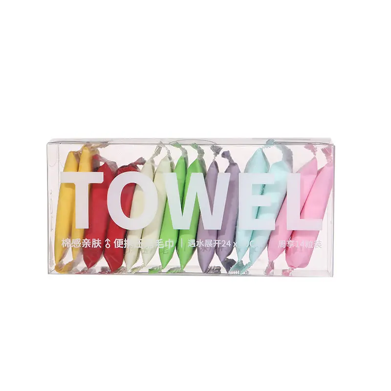 Boxed Color 14 Capsules - Compressed Towels