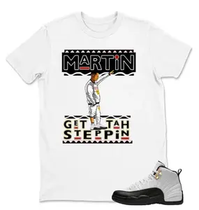 Shirt To Match Jord 12 TAXI, Martin Sneaker Graphic Tee, Best Gift,Birthday, Sneaker Match, AJ12s Unisex Streetwear