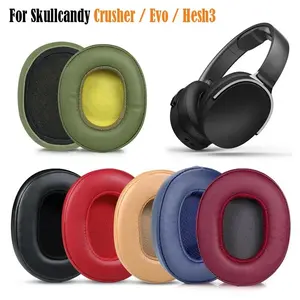 Replacement Ear pads Fits for Skullcandy Crusher Wireless Crusher Evo Crusher ANC Hesh 3 Headphones Ear Cushions Earpads headset Memory Noise