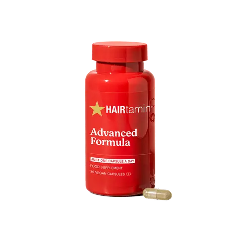 HAIRtamin Advanced Formula – Physician-Formulated Dietary Supplement - Supports Stronger, Longer, Thicker-Looking Hair