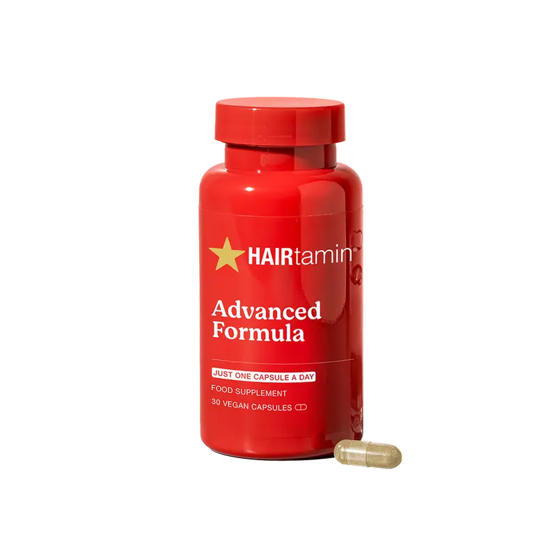 HAIRtamin Advanced Formula – Physician-Formulated Dietary Supplement - Supports Stronger, Longer, Thicker-Looking Hair