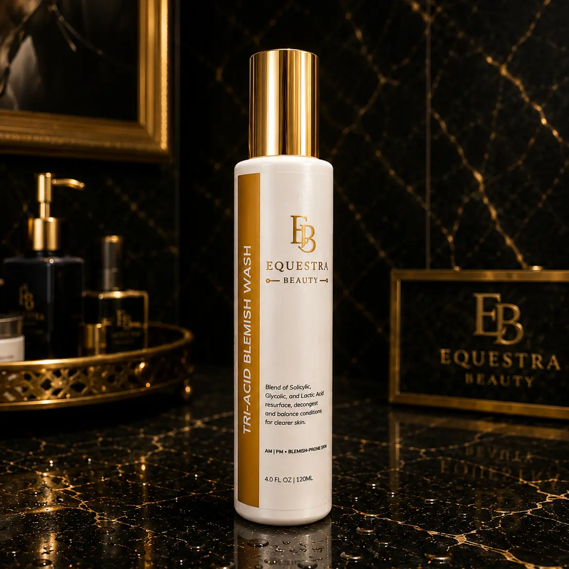 Tri-Acid Blemish Wash AHA Exfoliating Cleanser