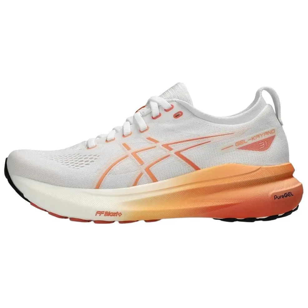 ASICS Gel-Kayano 31 Women's Stability Running Shoes for Marathon Training with Cushioning and Breathability Trending Shoes, House White Official Shoes to Get / Maison Mihara