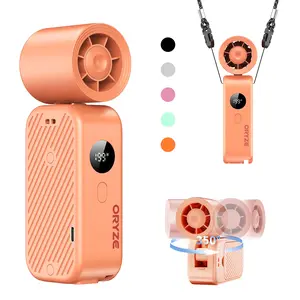 3-in-1 Portable Fan Handheld High Speed Fan, fan viewing essential,5-Level Adjustment: 199 / 160 / 120 / 80 / 60 Foldable for Summer Travel Vacation Essentials& Outdoor Activities cool fan Father's Day Gift