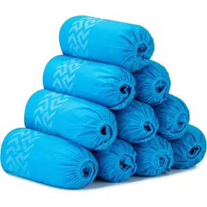 Disposable Shoe Covers, 70 Pack XL Non-Woven Booties, Breathable & Stretchable, Fits Shoes, Floor & Carpet Protector for Guests, Real Estate Showings, Contractors, Cleaning