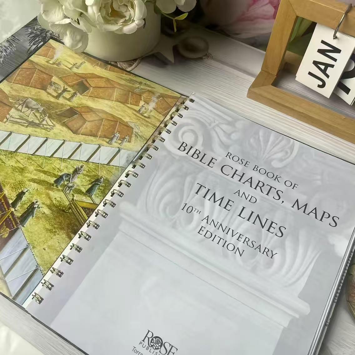 Biblical Timeline Made Easy: Rose Bible 10th Anniversary Commemorative Edition (6th Gen Upgrade | Must-Have for Bible Study)
