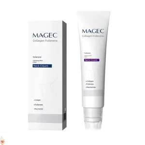 Reduces Wrinkles and Double Chin,Five Rollers for All Around Massage,Neck Firming Cream,Collagen Neck Cream,Relieves Edema,Suitable for Wrinkled Skin,with Hyaluronic Acid,VitaminC+E.